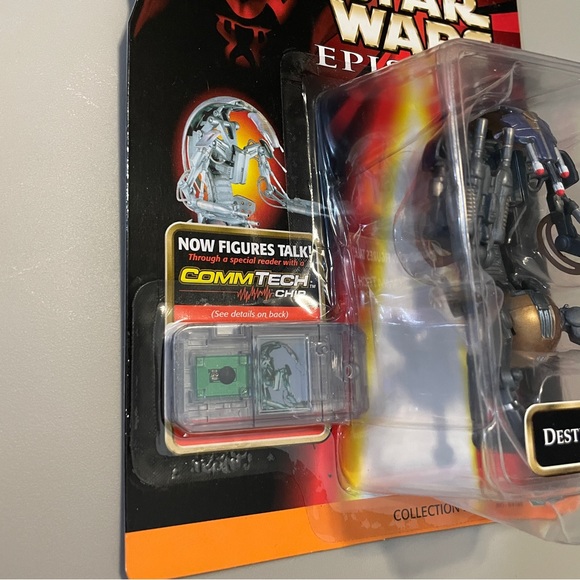 NIB Star Wars Episode 1 Collection 2 Destroyer Droid Figure with CommTech Chip - Picture 3 of 5